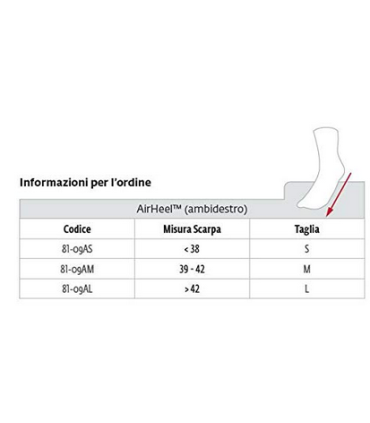 DJO TOBILLERA AIRCAAST AIRHELL PARA FASCITIS PLANTAR TALLA M