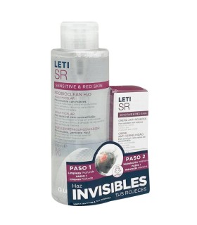PACK LETI SR AGUA MICELAR 500ML+CREMA ANTI ROJECES 40ML