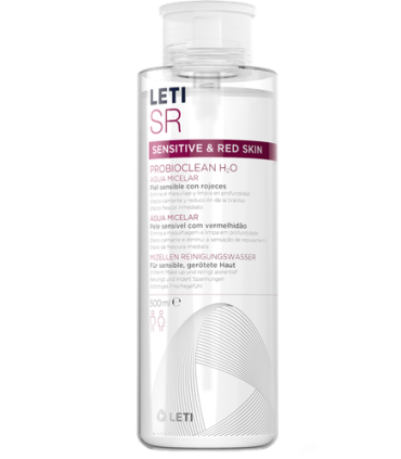 LETISR PROBIOCLEAN H2O AGUA MICELAR 500 ML