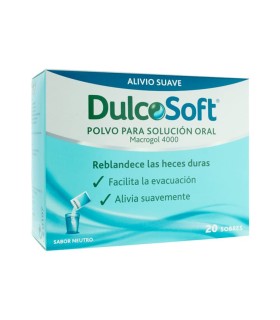 DULCOSOFT POLVO PARA SOLUCION ORAL 20 SOBRES