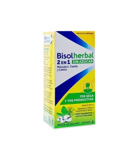 BISOLHERBAL 2 EN 1 MALVAVISCO, TOMILLO Y LLANTEN 120 ML