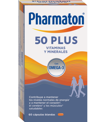PHARMATON 50 PLUS 60CAP