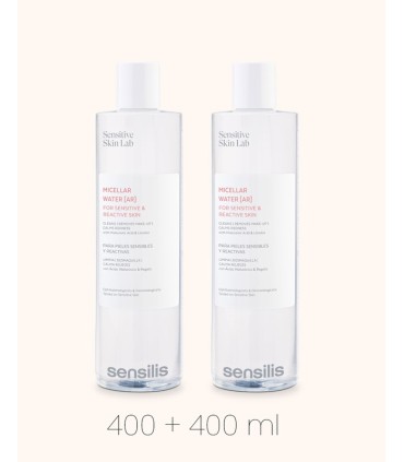 SENSILIS LIMP MICELAR WATER AR 400ML X2 DUPLO