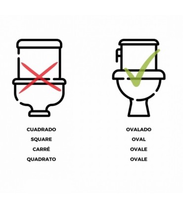 MCI ELEVADOR WC 14CM CON TAPA BLANCO ( HASTA 160KG)