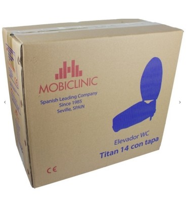 MCI ELEVADOR WC 14CM CON TAPA BLANCO ( HASTA 160KG)