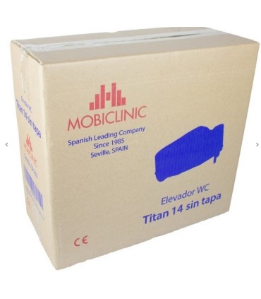 MCI ELEVADOR WC 14CM SIN TAPA  BLANCO ( HASTA 160 KG )