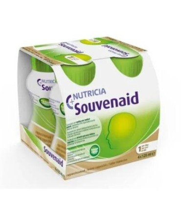 SOUVENAID 4X125 ML SABOR CAPPUCCINO