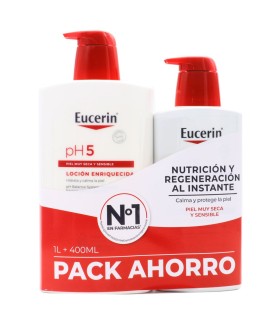 EUCERIN LOCION CALMANTE PROTECTORA 1L + 400 ML PACK