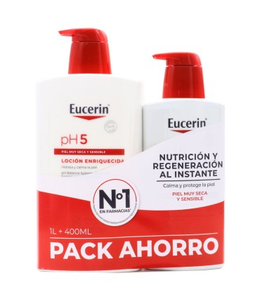 EUCERIN LOCION CALMANTE PROTECTORA 1L + 400 ML PACK