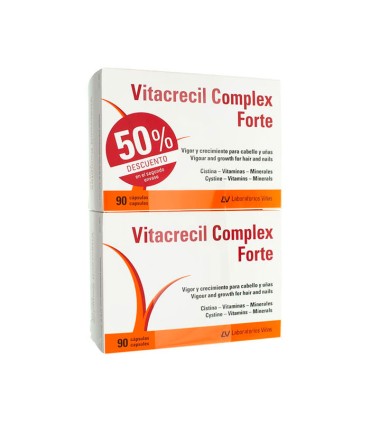 VITACRECIL COMPLEX FORTE 180 CAPSULAS 2º ENVASE 50% DTO