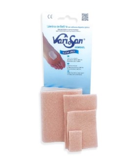 VARISAN HYDROGEL FIELTRO LAMINA 9.5X50 CM