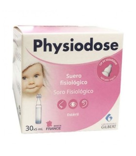 PHYSIODOSE SUERO FISIOLOGICO 30UNID MONODOSIS 5ML