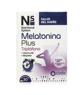 NS MELATONINA PLUS TRIPTOFANO 30 COMPRIMIDOS