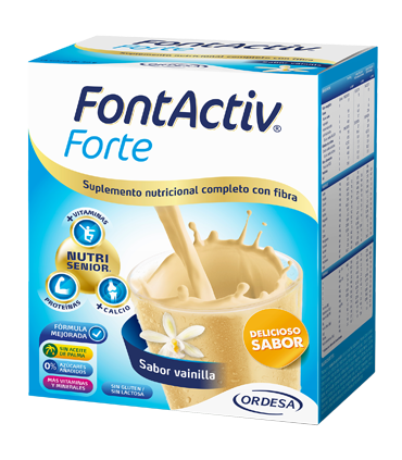 FONTACTIV FORTE 14 SOBRES 30 G SABOR VAINILLA