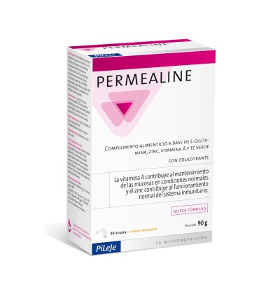 PILEJE PERMEALINE NARANJA 20 STICKS