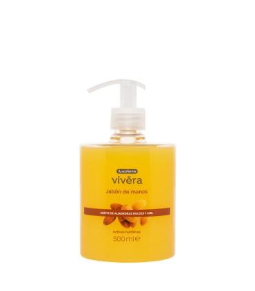 ACOFARMA VIVERA JABON DE MANOS ALMENDRAS DULCES Y MIEL 500 ML