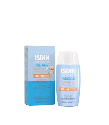 ISDIN FOTOPROTECTOR PEDIATRICO 50+ FUSION FLUID MINERAL 50ML