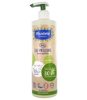 MUSTELA BIO AGUA MICELAR CON DOSIFICADOR 400ML