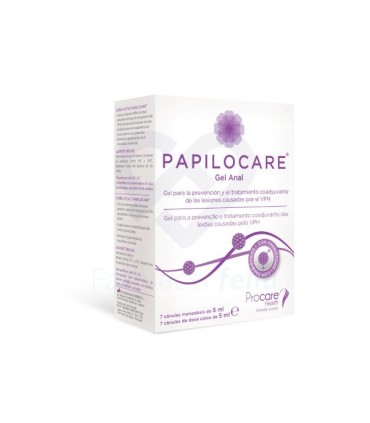 PAPILOCARE GEL ANAL 7 CANULAS 5 ML