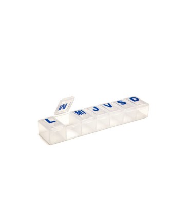 PRIM PASTILLERO SEMANAL 1 TOMA TAMAÑO MEDIANO 12.7 X 3 X 1.7