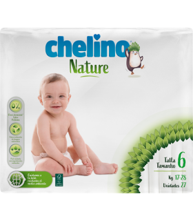 CHELINO NATURE PAÑAL TALLA 6    27U