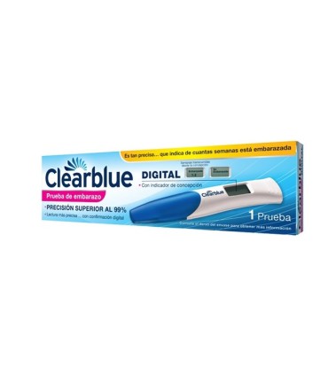 CLEARBLUE TEST EMBARAZO DIGITAL BASICO (CUÁNTAS SEMANAS ESTÁ)