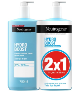 NEUTROGENA HYDRO BOOST LOCION 750ML DUPLO