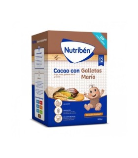 NUTRIBEN CACAO CON GALLETAS MARIA 500 G