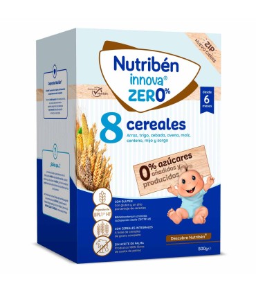 NUTRIBEN INNOVA 8 CEREALES 0%  500G