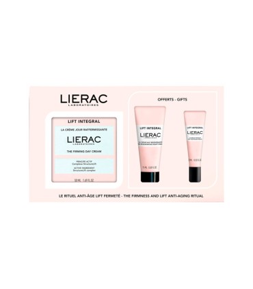 LIERAC LIFT INTEGRAL CREMA DIA 50ML + NOCHE 15ML +  SERUM 10ML PACK