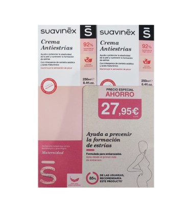 SUAVINEX ANTIESTRIAS  250ML DUPLO