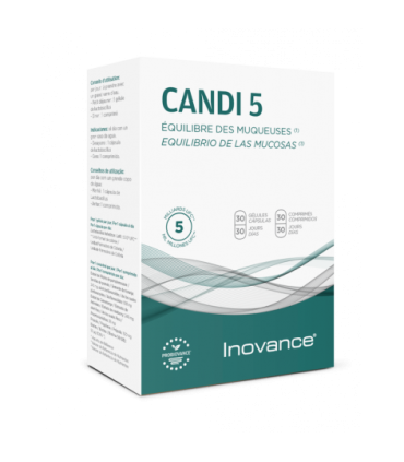 INOVANCE CANDI 5 30 CAPSULAS + 30 COMPRIMIDOS