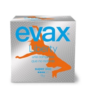 COMPRESAS EVAX LIBERTY SUPER CON ALAS 10 COMPRESAS