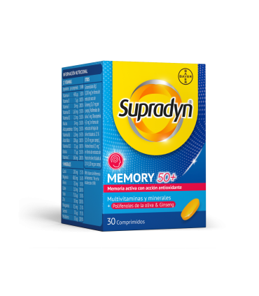 SUPRADYN MEMORY 50+ 30 COMPRIMIDOS