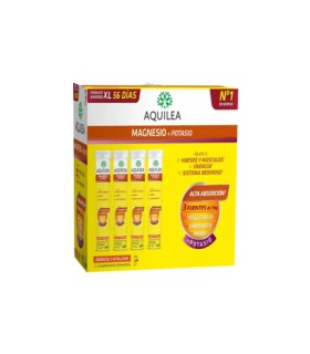 AQUILEA MAGNESIO + POTASIO  NARANJA 56 COMP EFER