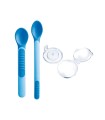 MAM CUCHARA HEAT SENSITIVE SPOON & COVER NEUTRO 2U