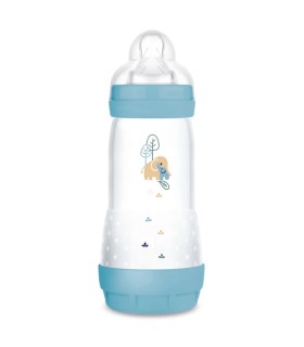 MAM BIBERON ANTICOLICO EASY START 320ML AZUL NATURE MATT