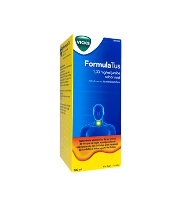 FORMULATUS 1,33 MG/ML JARABE 1 FRASCO 180 ML (SABOR MIEL)