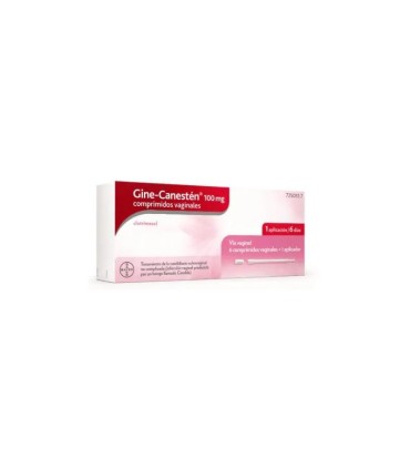 GINE-CANESTEN 100 MG 6 COMPRIMIDOS VAGINALES