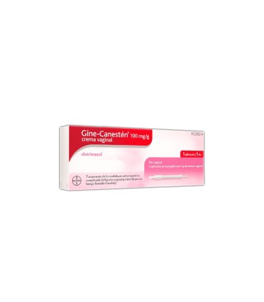 GINE-CANESTEN 100 MG/G CREMA VAGINAL 1 TUBO 5 G