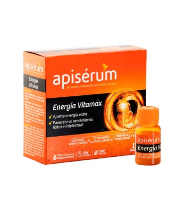 APISERUM ENERGIA VITAMAX 18 VIALES