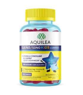 AQUILEA SUEÑO KIDS GUMMIES 30 GUMMIES SABOR MORA