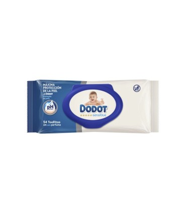 DODOT SENSITIVE TOALLITAS HUMEDAS PARA BEBES 54 UNIDADES