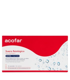 ACOFAR SUERO FISIOL 30 MONODOSIS 5ML