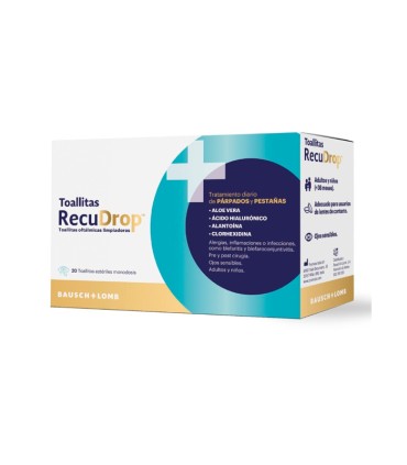 RECUDROP TOALLITAS 20 TOALLITAS MONODOSIS