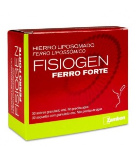 FISIOGEN FERRO FORTE SOBRES 30 SOBRES