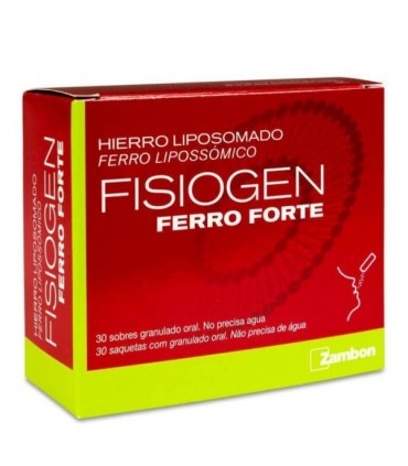 FISIOGEN FERRO FORTE SOBRES 30 SOBRES