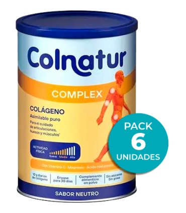 COLNATUR COMPLEX SABOR NEUTRO PACK 6 UNIDADES