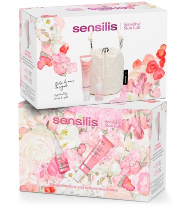 SENSILIS SKIN GLOW CREMA 50ML+ SERUM SKIN GLOW 15ML PACK PRIMAVERA 2025 BOLSO MANO