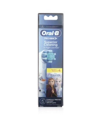 ORAL-B PRO RECAMBIO CEP ELECTRICO KIDS FROZEN 3+ 4U